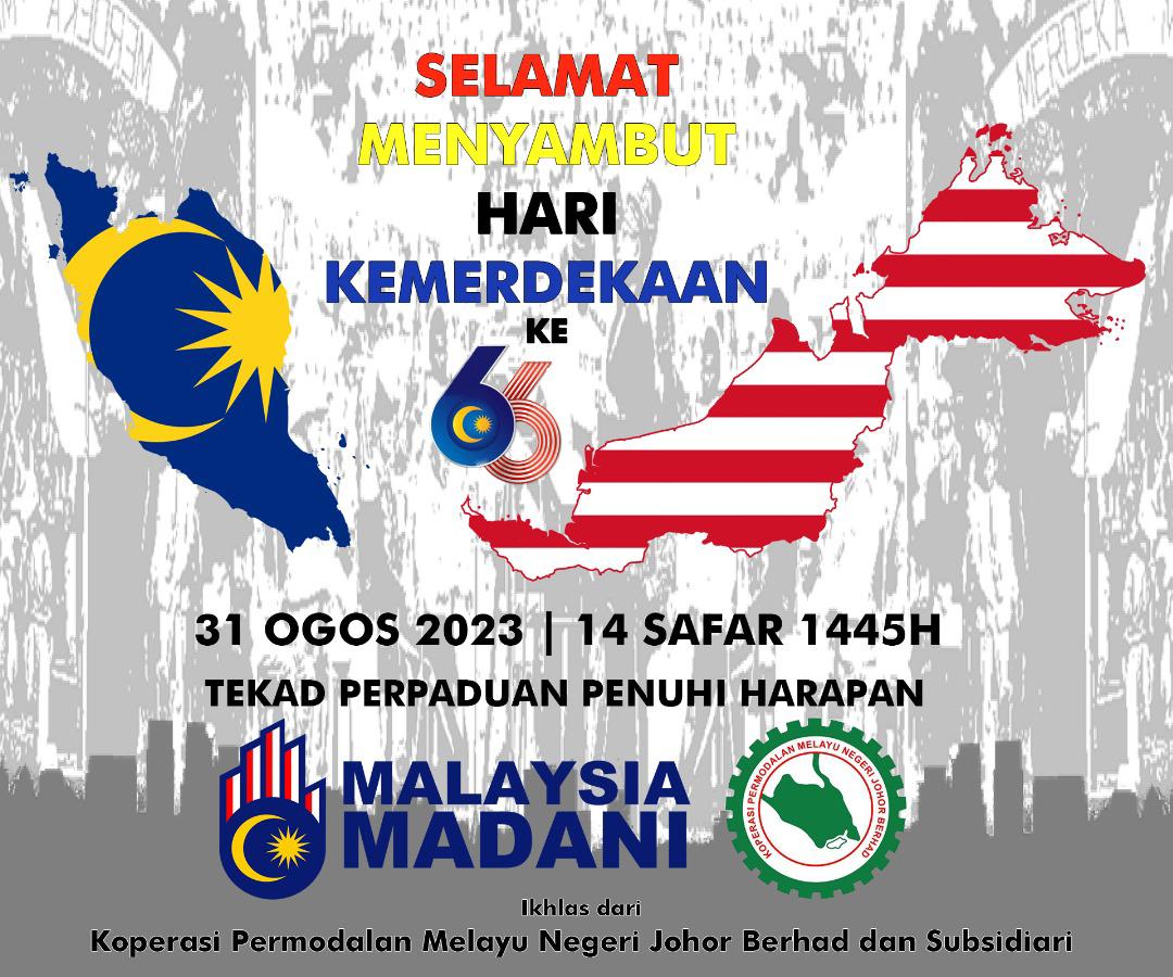 SELAMAT MENYAMBUT HARI KEMERDEKAAN KE-66